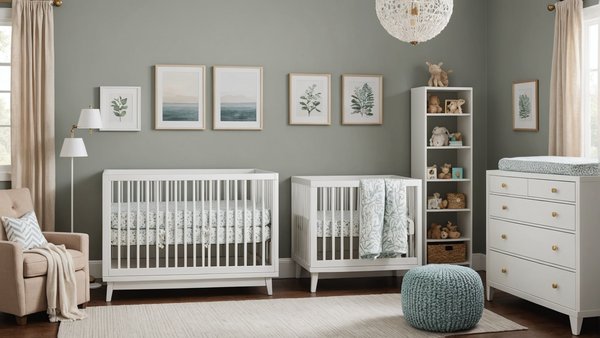 Idées de décoration apaisante pour chambre de bébé